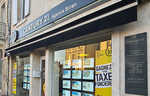 Agence immobilière CENTURY 21 Agence Biran, 33340 LESPARRE MEDOC